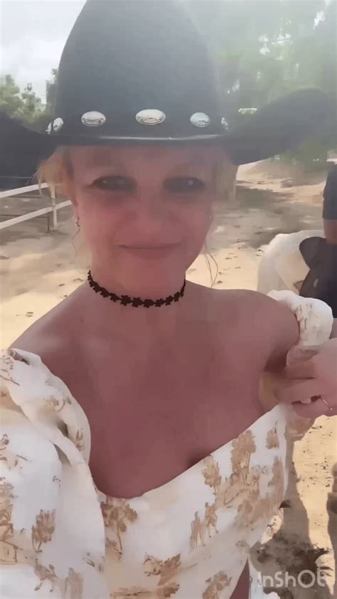 britney spears horseback topless|A TOPLESS Britney Spears goes horseback riding in the desert